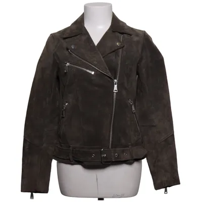 Bikerjacka (Grön) från H&M Mocka, Polyester