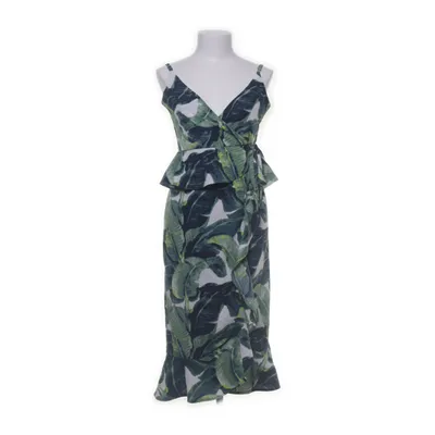 Wrap dress (Green, Blue, White, Yellow) from Make Way Polyester