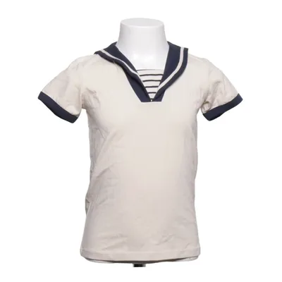 Sjömansskjorta (Beige, Blå) från Lindex Bomull, Elastan