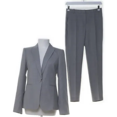 Suit (Gray) from Massimo Dutti Wool