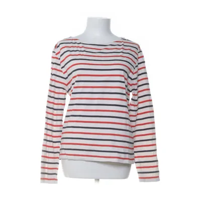 Långärmad t-shirt (Vit, Blå, Röd) från & Other Stories Bomull