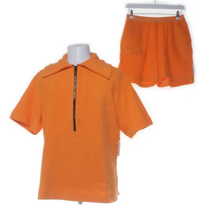 Set (Oranje) van C.W. by Carin Wester Katoen
