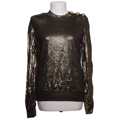 Pull-over (Noir, Or) de Balmain x H&M Polyamide, Viscose