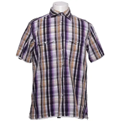Short sleeve shirt (Purple, Brown, White) from Nic Cotton