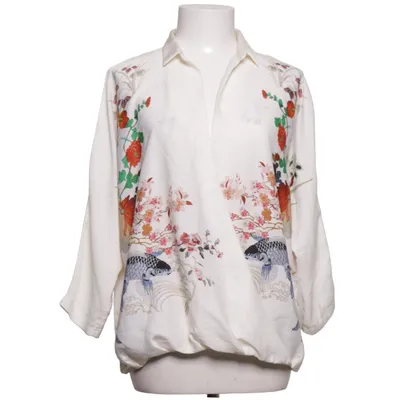 Blouse (Blanc, Multicolore) de Zara Basic