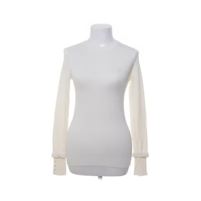 Trui (Wit) van Zara Knit Elastaan, Nylon, Viscose