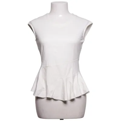 Peplum top (Wit) van Alice Bizous Elastaan, Polyester, Viscose