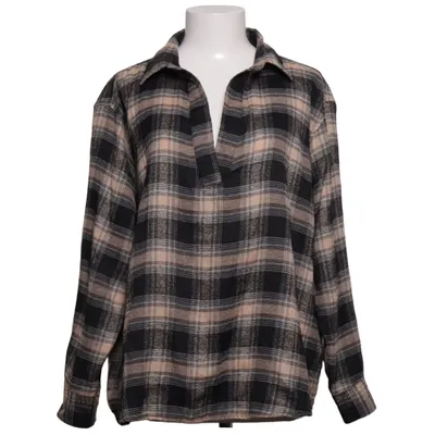 Chemise en flanelle (Noir, Beige) de Kapalua Coton, Polyester