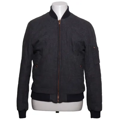 Bomberjakke (Grå) fra Human Scales Polyester, Uld