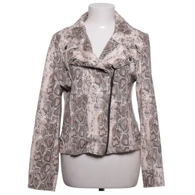 Veste de motard (Beige, Noir) de Mirelle Élasthane, Polyester