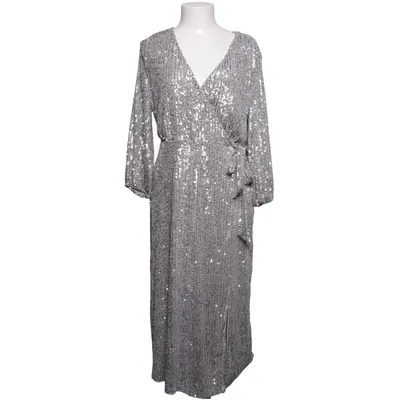Aftenkjole (Sølv) fra F&F Elastan, Polyester