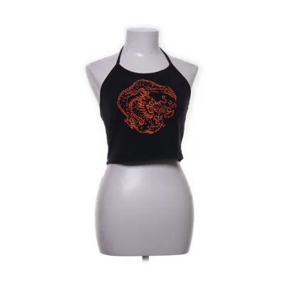 Halternecktopp (P1017602) från Junkyard Bomull, Elastan