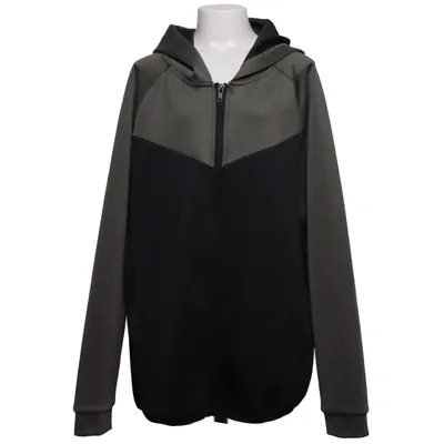 Capuchon sweater (Groen, Zwart) van Yigga Elastaan, Gerecycled polyester