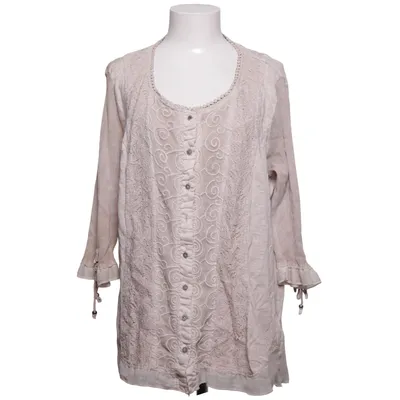 Blouse (Beige) from Body Needs Cotton, Polyamide, Polyester