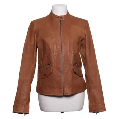 Leren jack (Bruin) van Bon'a Parte Leer, Polyester