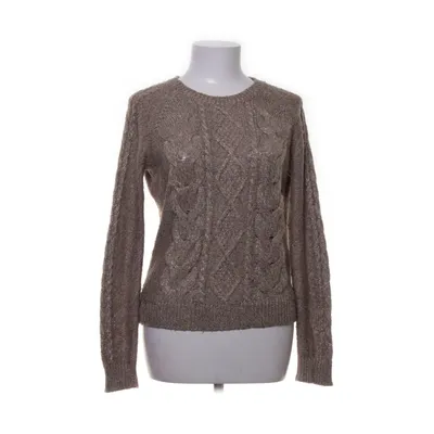 Strickpullover (Beige, Mehrfarbig) von H&M Acryl, Metallfaser, Polyester