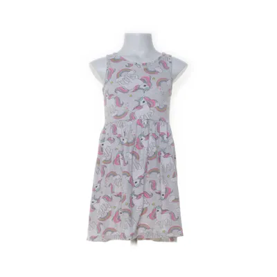 Jurk (Grijs, Meerkleurig) van H&M Kids Katoen, Viscose