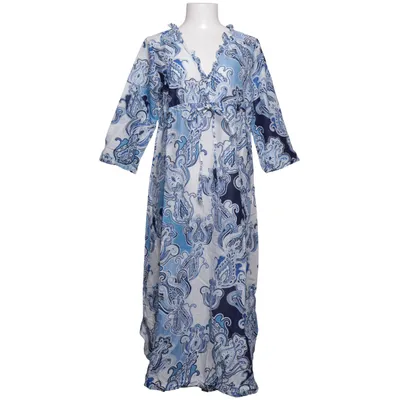 Maxi jurk (Blauw, Wit) van Oneseason Katoen