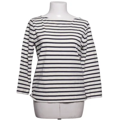Long sleeve T-shirt (White, Blue) from Arket Cotton