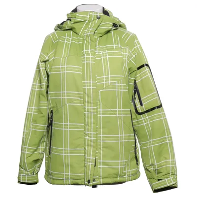 Skijakke (Grøn, Hvid) fra North Bend Polyester