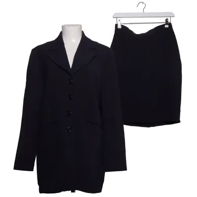 Mantelpak (Blauw) van Kello Elastaan, Polyester, Wol