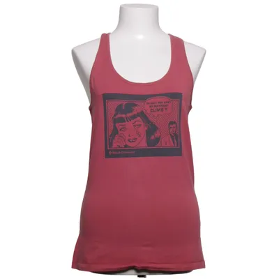 Tank Top (Red) from Black Diamond Elastane, Organic cotton
