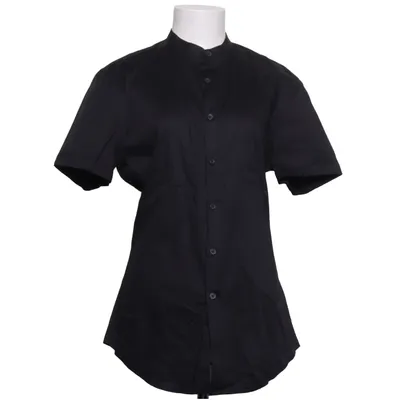 Kortärmad skjorta (Svart) från ASOS Design Bomull, Elastan