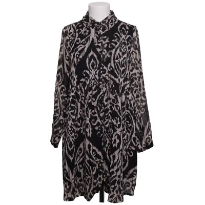 Robe chemise (Noir, Beige, Multicolore) de Lilie Rose Polyester