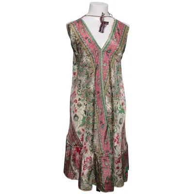 Kaftankjole (Grøn, Pink, Flerfarvet) fra Manvi Silke, Viscose
