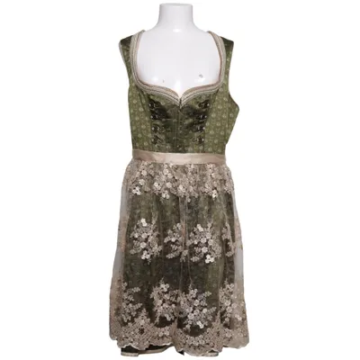 Dirndl (Grön, Beige, Vit) från Krüger Madl Polyester