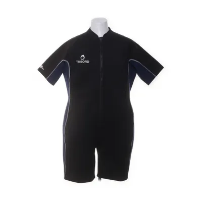 Wetsuit (Black, Blue) from Oxylane Polyester