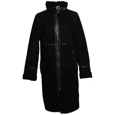 Shearling Jacke (Schwarz) von Zara Woman Outerwear Polyester