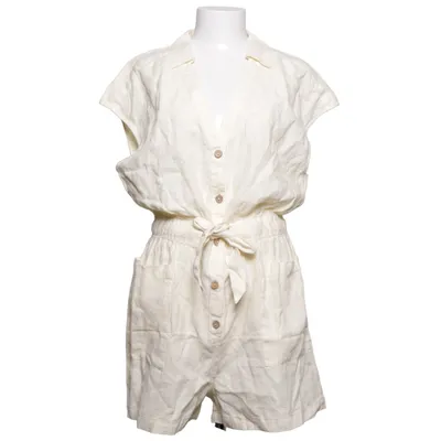 Jumpsuit (Geel) van Mango Linnen
