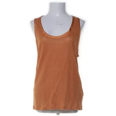 Tanktop (Bruin) van Zara W&B Collection Linnen