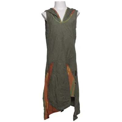 Kleid (Grün, Braun, Orange) von Guru Shop Baumwolle