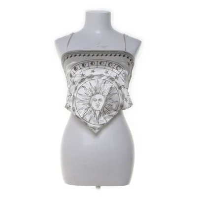 Crop top (Grön, Vit) från Trendyol Polyester