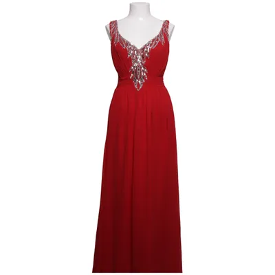 Avondjurk (Rood) van Cotton Club Elastaan, Polyester