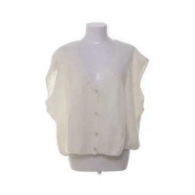 Gilet (Wit) van Nais Acryl, Alpacawol, Polyamide