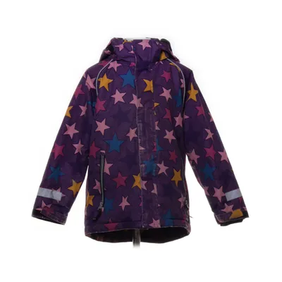 Allvädersjacka (Lila, Flerfärgad) från Villervalla Polyester