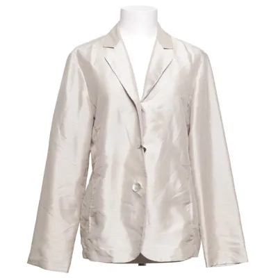 Blazer (Beige) de Dressbarn Polyamide, Polyester