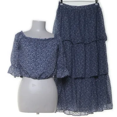 Set (Blauw, Meerkleurig) van Splash Polyester