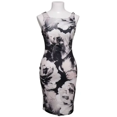 Robe (Noir, Blanc) de Dorothy Perkins Élasthane, Polyester