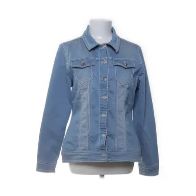 Veste en jean (Bleu) de Mocca Coton, Élasthane, Polyester