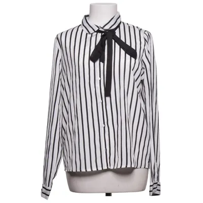 Pussy bow blouse (Black, White) from Tally Weijl Polyester