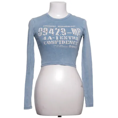Crop top (Blå) från Bershka
