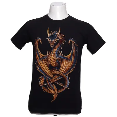 T-shirt (Svart, Flerfärgad) från Rock Eagle