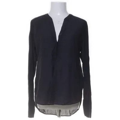 Blouse (Blauw) van Hunkydory Viscose, Katoen