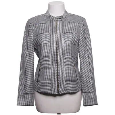 Jacket (Black, White) from Blacky Dress Viscose, Wool