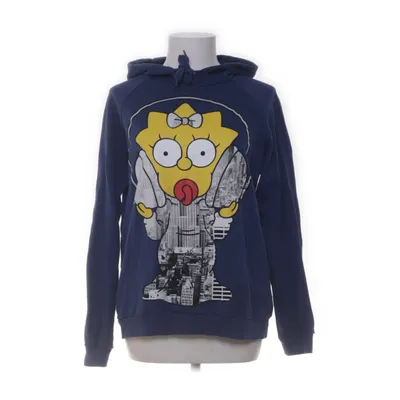 Huvtröja (Blå, Flerfärgad) från The Simpsons Bomull