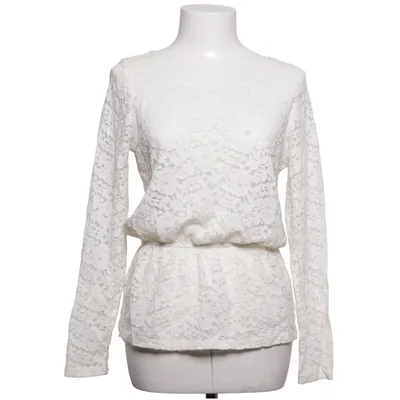 Bluse (Hvid) fra Jacqueline de Yong Elastan, Polyamid